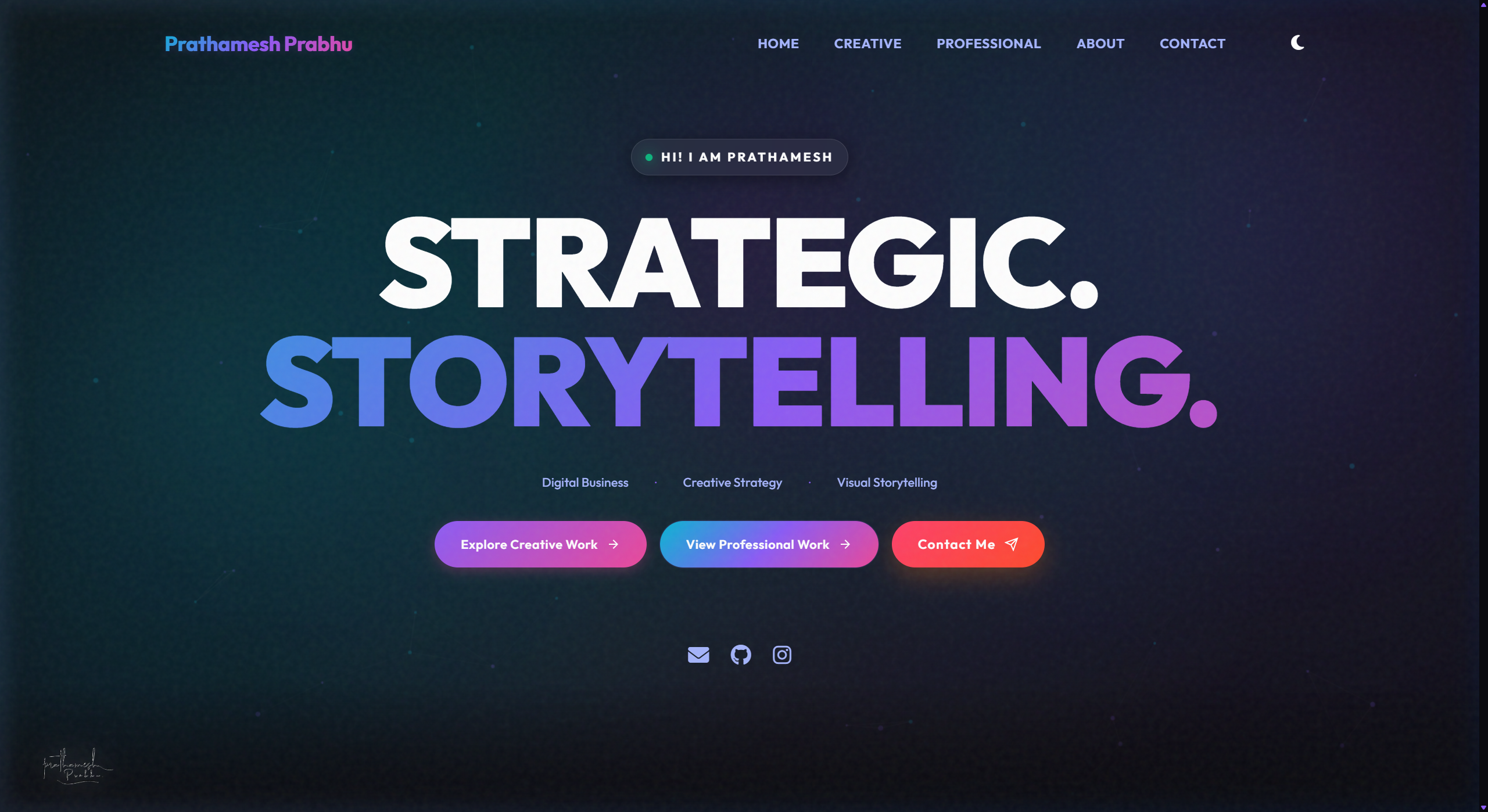 prathameshprabhu.tech - Personal Portfolio